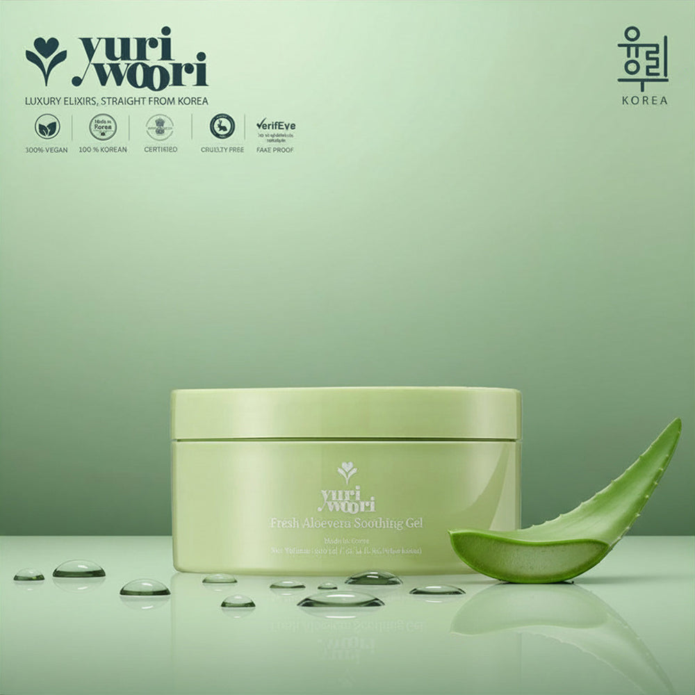 Pore Tightening Fresh Aloevera Soothing Gel with Korean Botanicals - 300ml