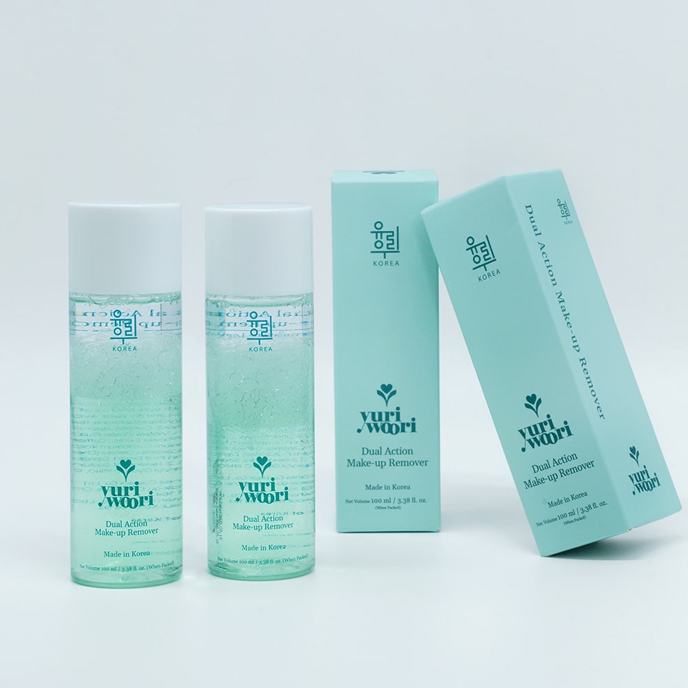 No Residue, Dual Action Make-Up Remover Powered by Korean Plant Actives - 100ml