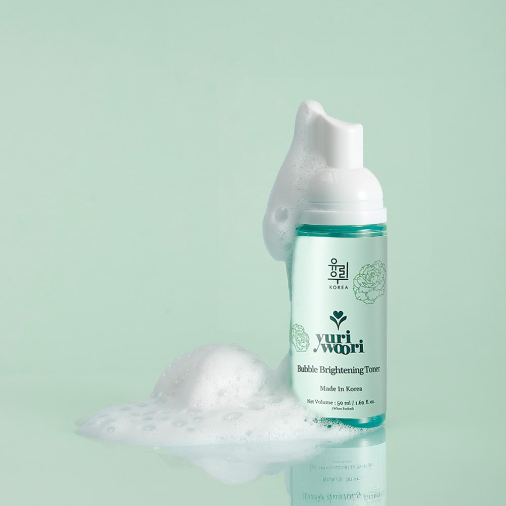 Bubble Brightening Toner with Rice Bran for K-Glow - 50ml