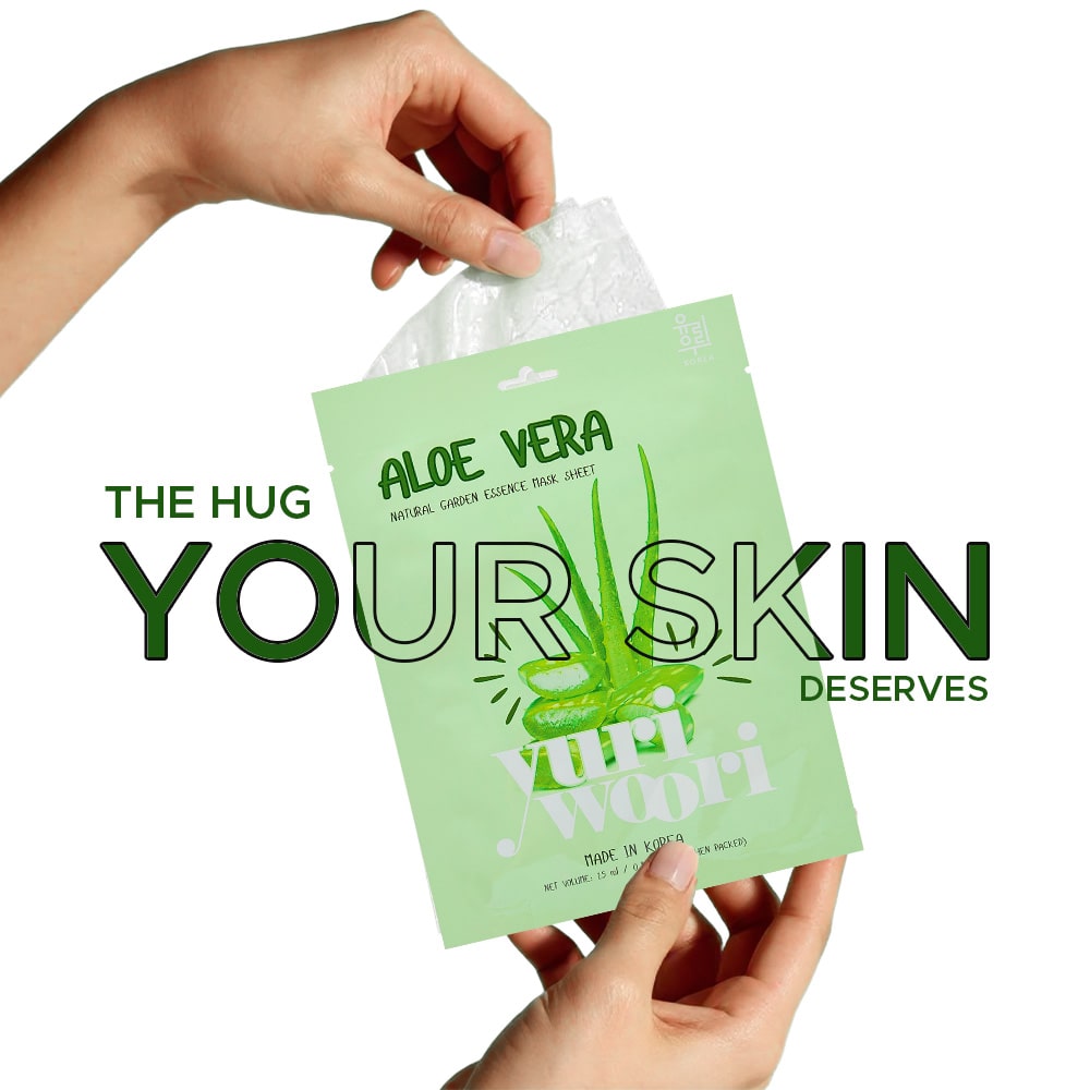 Calming & Refreshing Aloe Vera Sheet Mask for Sensitive Skin - 25ml