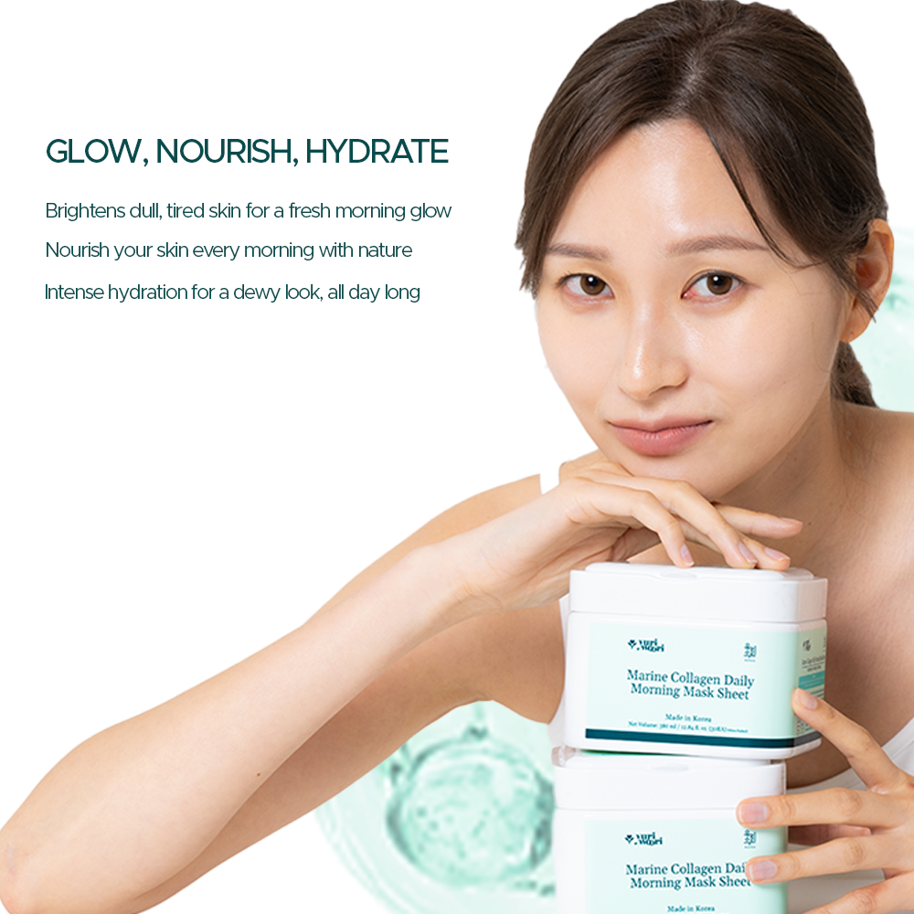 Marine Collagen Daily Morning Sheet Mask - YuriWoori
