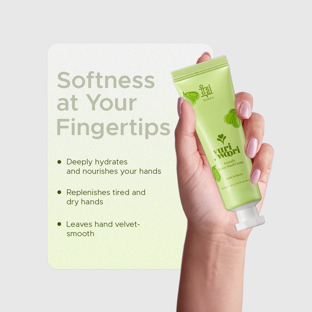 Avocado Pocket Hand Cream - YuriWoori