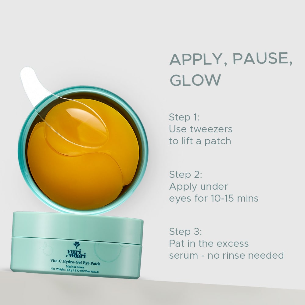 나이아신아마이드 함유 비타민 C 하이드로 젤 아이 패치 - 84g