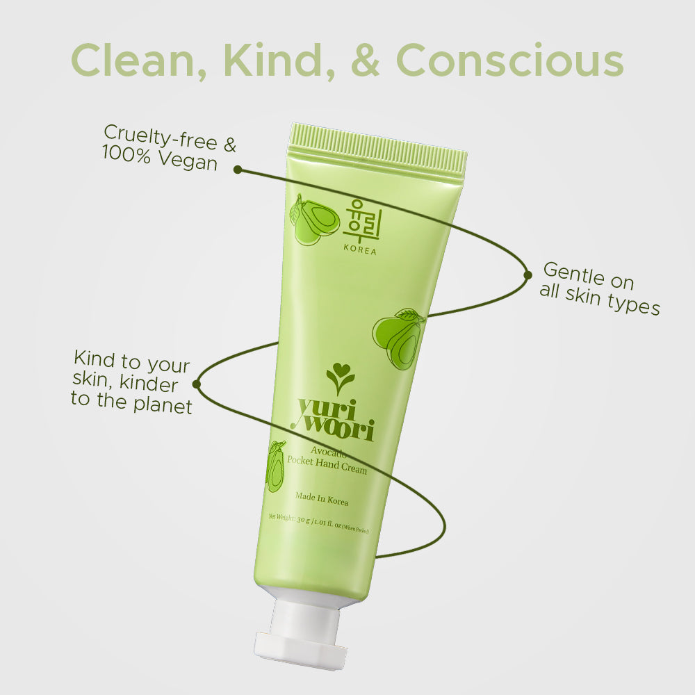 Avocado Pocket Hand Cream - YuriWoori
