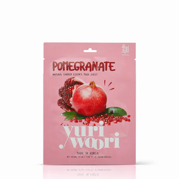 Yuri Woori Natural Garden Essence Mask Sheet Pomegranate