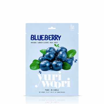 Yuri Woori Natural Garden Essence Mask Sheet Blueberry