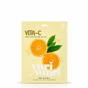 Yuri Woori Vita-C Marine Collagen Brightening Mask Sheet