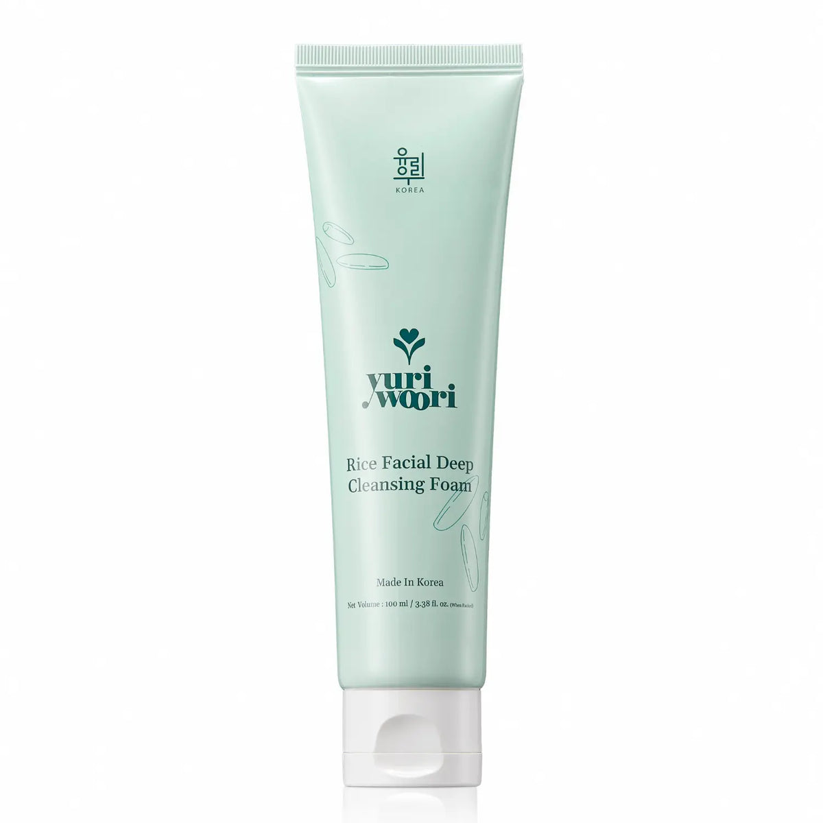Yuri Woori Rice Facial Deep Cleansing Foam