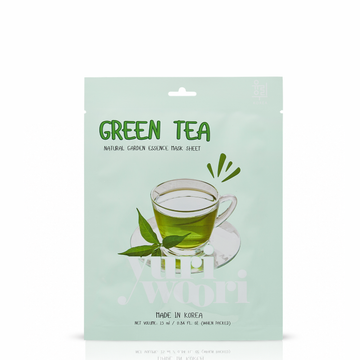 Yuri Woori Natural Garden Essence Mask Sheet Green Tea