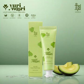 아보카도와 동백꽃 성분이 함유된 초보습 한국산 핸드크림 - 30ml