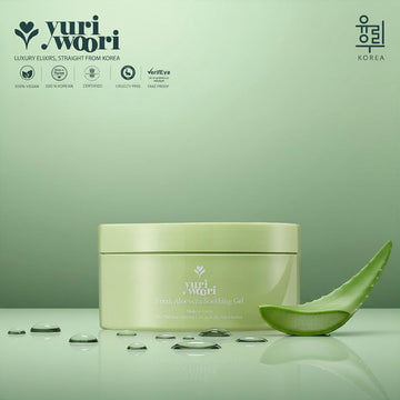 한국산 식물 성분을 함유한 모공 수축 프레쉬 알로에베라 수딩 젤 - 300ml