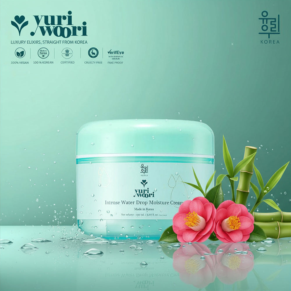Skin Firming Intense Water Drop Moisture Cream with Bamboo & Camellia - 150ml