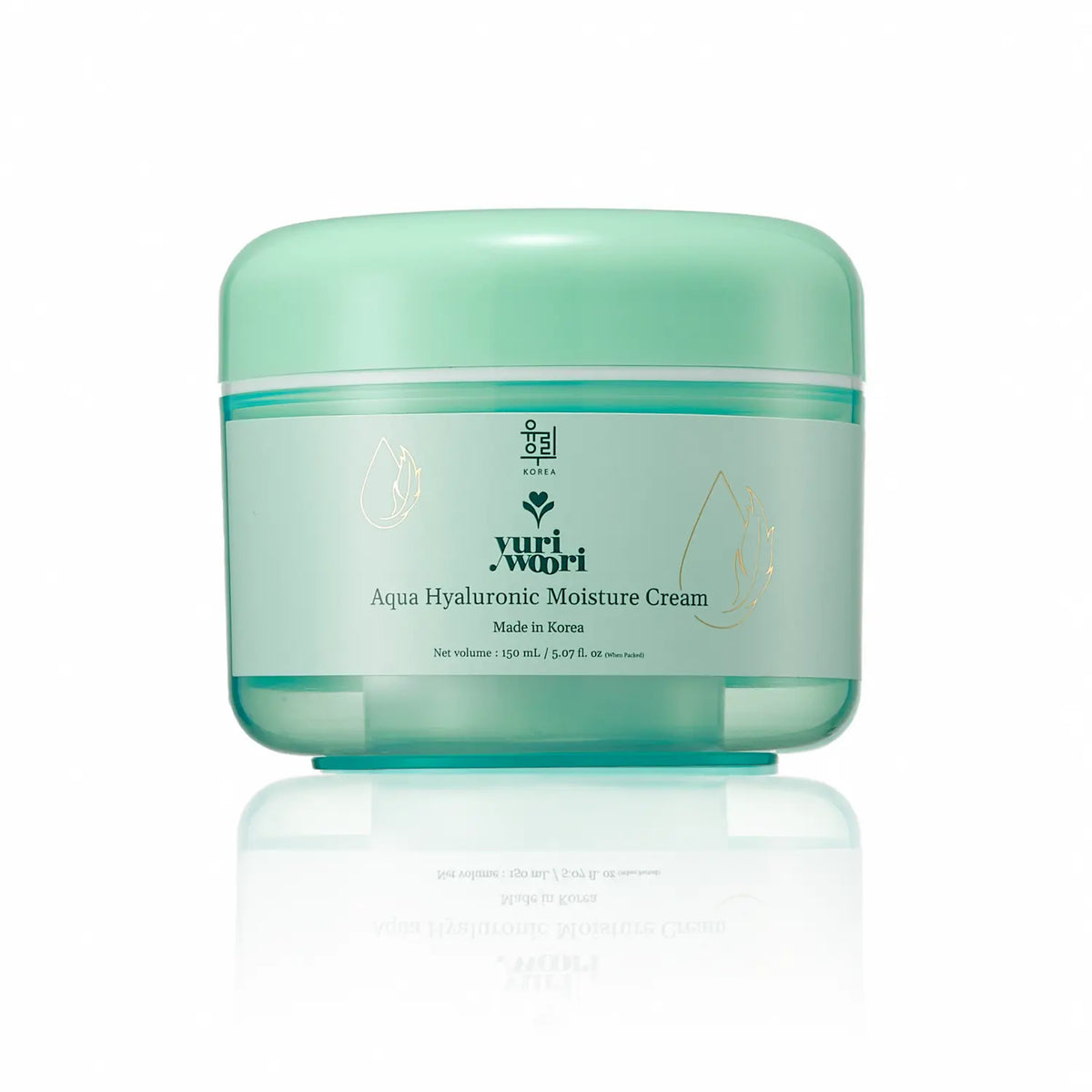 한국산 아쿠아 히알루론산 보습 크림 (퀴노아 &amp; 귀리 함유) - 150ml