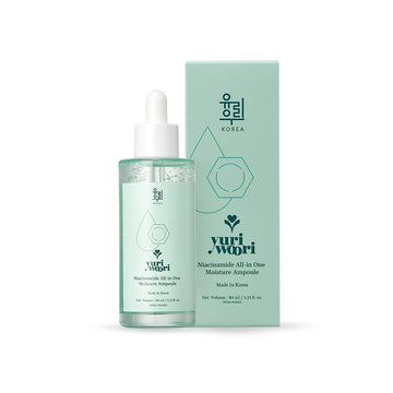 완벽한 광채를 위한 올인원 한국산 나이아신아마이드 모이스처 앰플 - 80ml