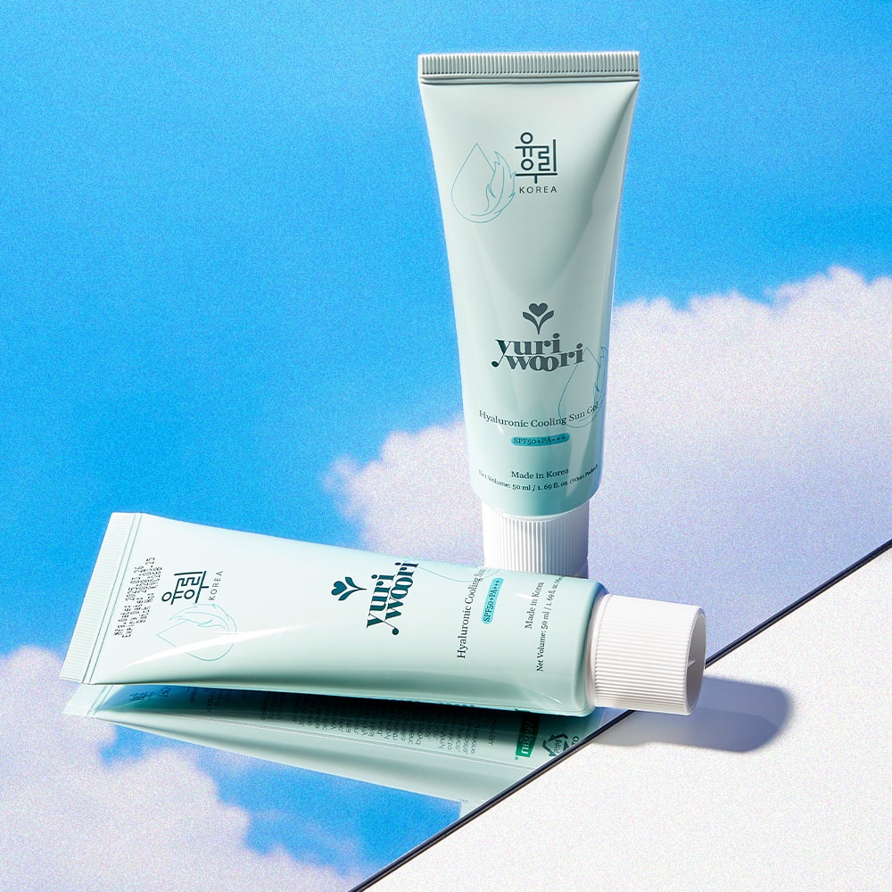 Non-Sticky Hyaluronic Cooling Sun Gel with SPF 50+ PA+++ 50ml