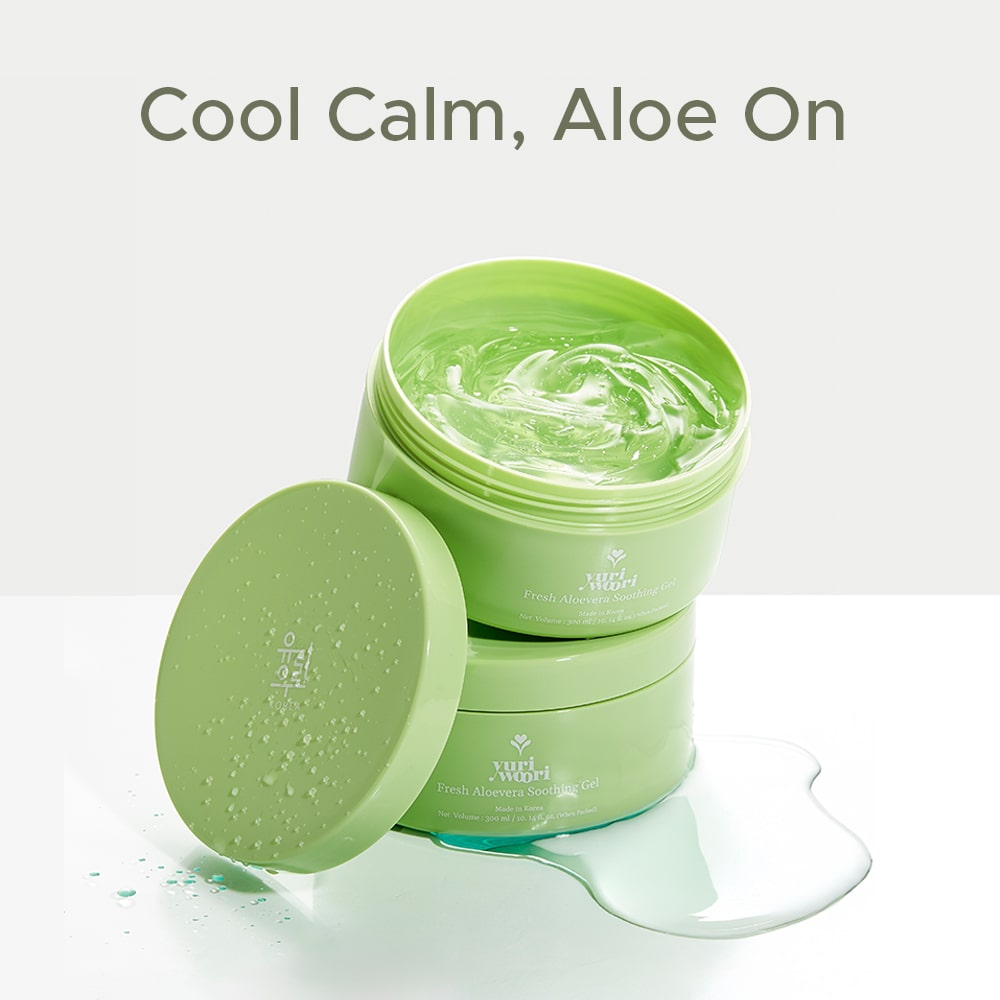 Pore Tightening Fresh Aloevera Soothing Gel with Korean Botanicals - 300ml