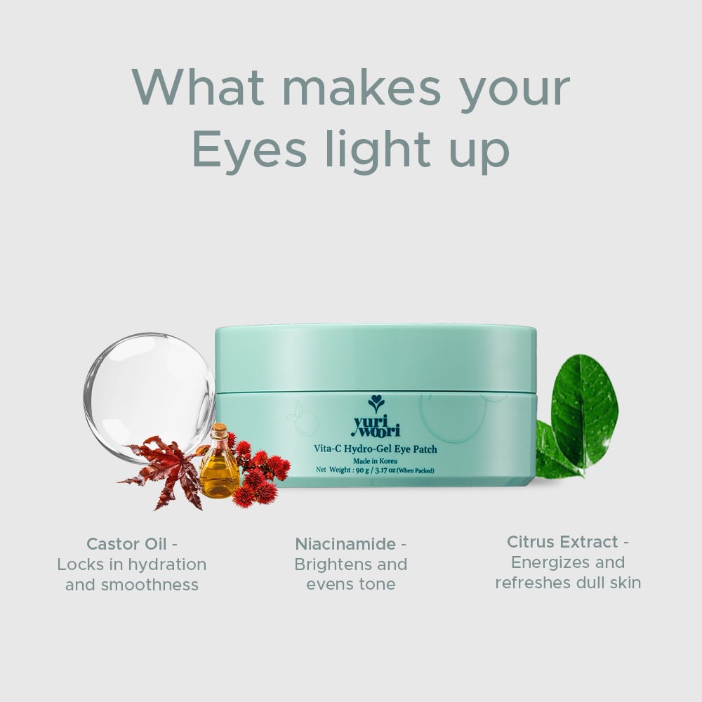 나이아신아마이드 함유 비타민 C 하이드로 젤 아이 패치 - 84g