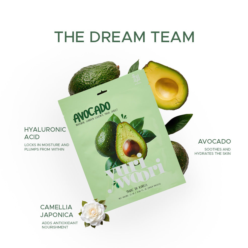 Avocado Face Sheet Mask - YuriWoori