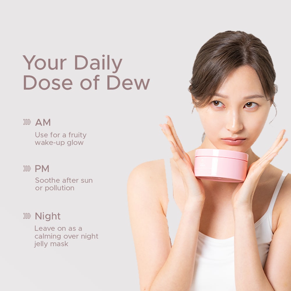 Repair Sensitive Skin with Korean Fresh Pink Watermelon Soothing Gel - 300ml