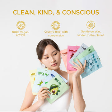 Rejuvenating VITA-C Marine Collagen Korean Sheet Mask - 25ml