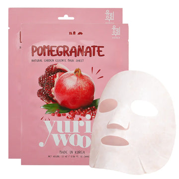 Yuri Woori Natural Garden Essence Mask Sheet Pomegranate