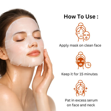 Yuri Woori Natural Garden Essence Mask Sheet Papaya