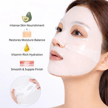 Yuri Woori Natural Garden Essence Mask Sheet Avocado