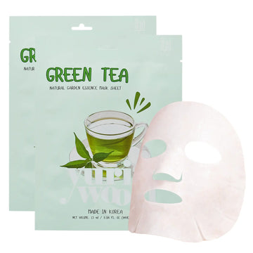Yuri Woori Natural Garden Essence Mask Sheet Green Tea