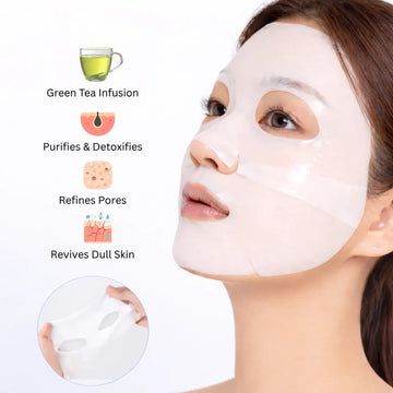 Yuri Woori Natural Garden Essence Mask Sheet Green Tea