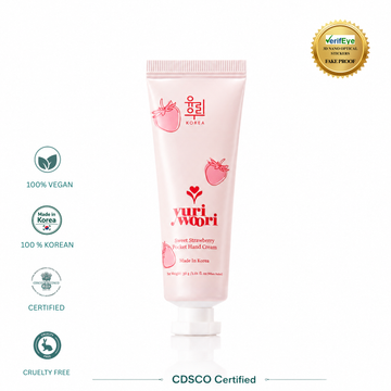 Yuri Woori Sweet Strawberry Pocket Hand Cream