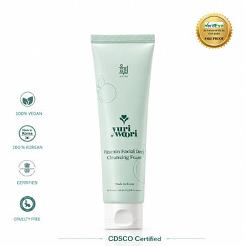 Yuri Woori Vitamin Facial Deep Cleansing Foam
