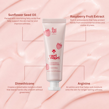 Yuri Woori Sweet Strawberry Pocket Hand Cream