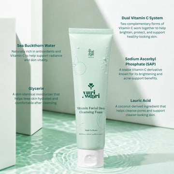 Yuri Woori Vitamin Facial Deep Cleansing Foam