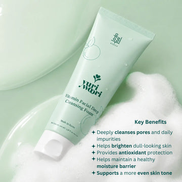 Yuri Woori Vitamin Facial Deep Cleansing Foam