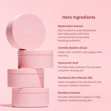 Yuri Woori Fresh Pink Watermelon Soothing Gel