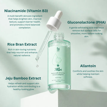 Yuri Woori Niacinamide All-In One Brightening Ampoule