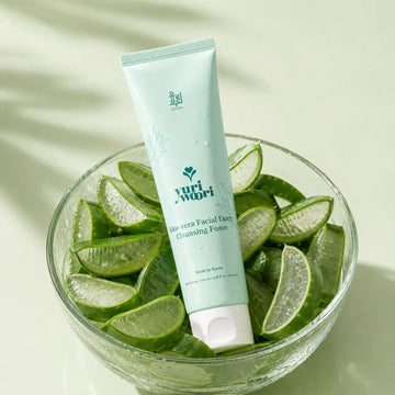 Yuri Woori Aloevera Facial Deep Cleansing Foam