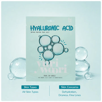 Yuri Woori Hyaluronic Acid Intense Moisture Mask Sheet