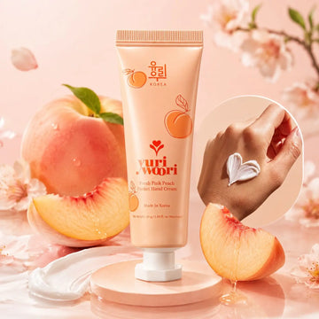 Yuri Woori Fresh Pink Peach Pocket Hand Cream