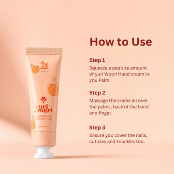 Yuri Woori Fresh Pink Peach Pocket Hand Cream