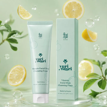Yuri Woori Vitamin Facial Deep Cleansing Foam