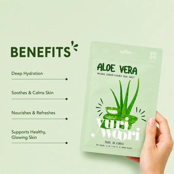 Yuri Woori Natural Garden Essence Mask Sheet Aloe Vera