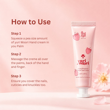 Yuri Woori Sweet Strawberry Pocket Hand Cream