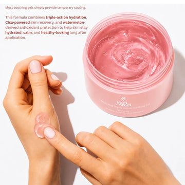 Yuri Woori Fresh Pink Watermelon Soothing Gel