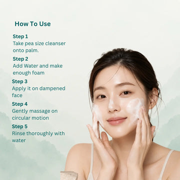 Yuri Woori Vitamin Facial Deep Cleansing Foam