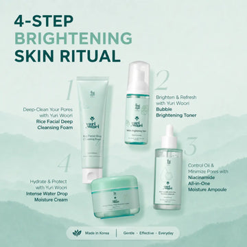 Yuri Woori Rice Facial Deep Cleansing Foam