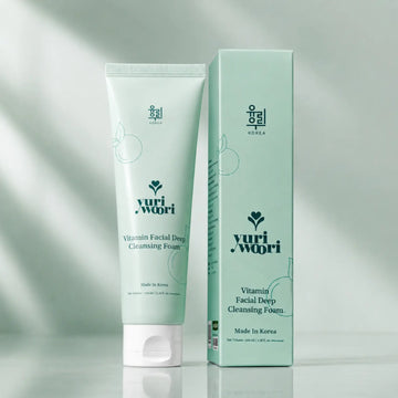 Yuri Woori Vitamin Facial Deep Cleansing Foam