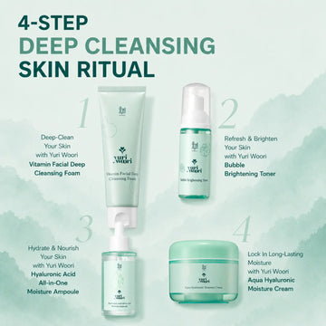 Yuri Woori Vitamin Facial Deep Cleansing Foam