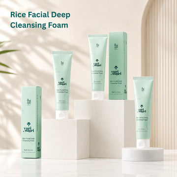 Yuri Woori Rice Facial Deep Cleansing Foam
