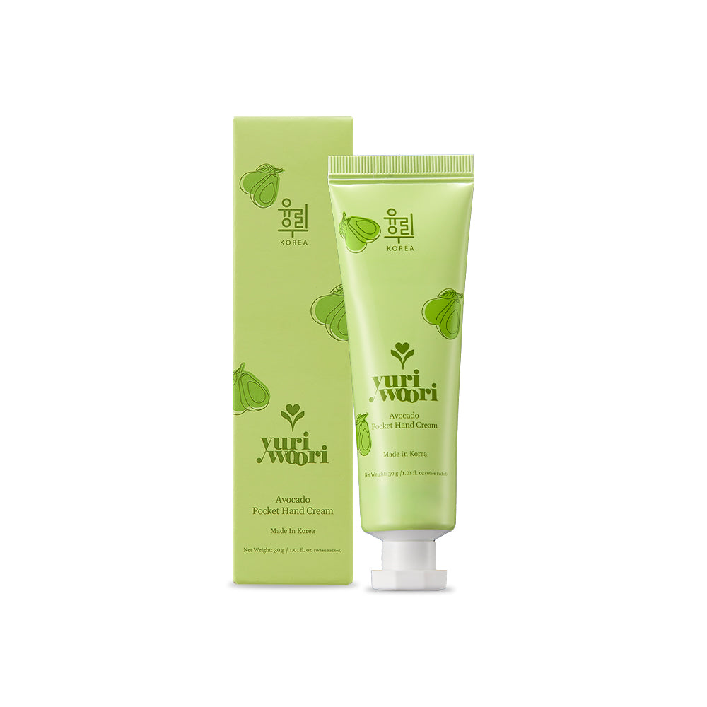 Ultra-Hydrating Korean Hand Cream with Avocado & Camellia - 30ml